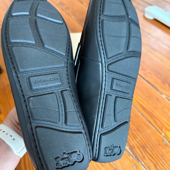 NWT Coach Men's Liam Driver In Signature Jacquard Size 7 - Picture 6 of 6